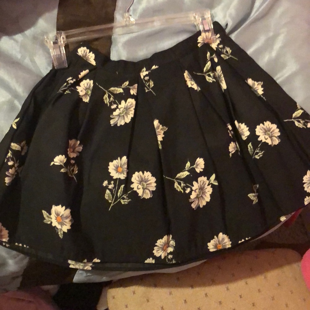 Floral Mini Skirt